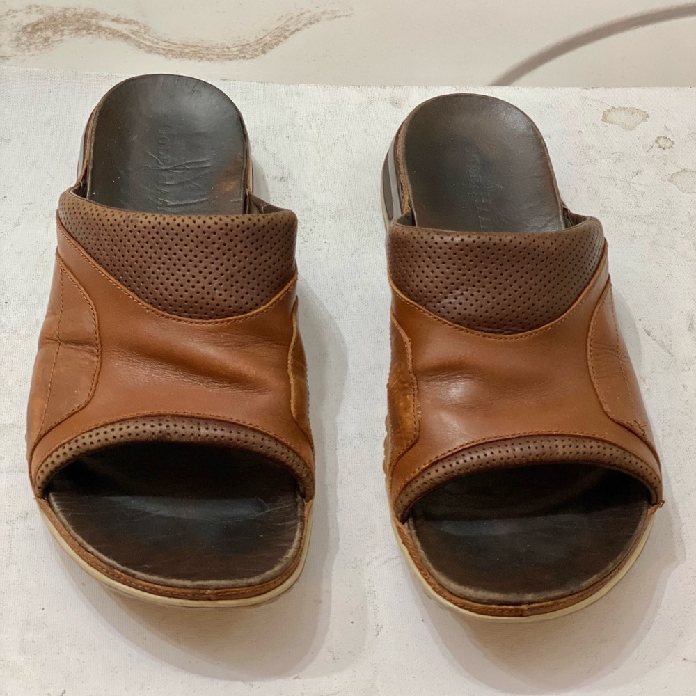 Cole HAAN Nike Air Men’s leather Sandals size 10.5M in excellent condition